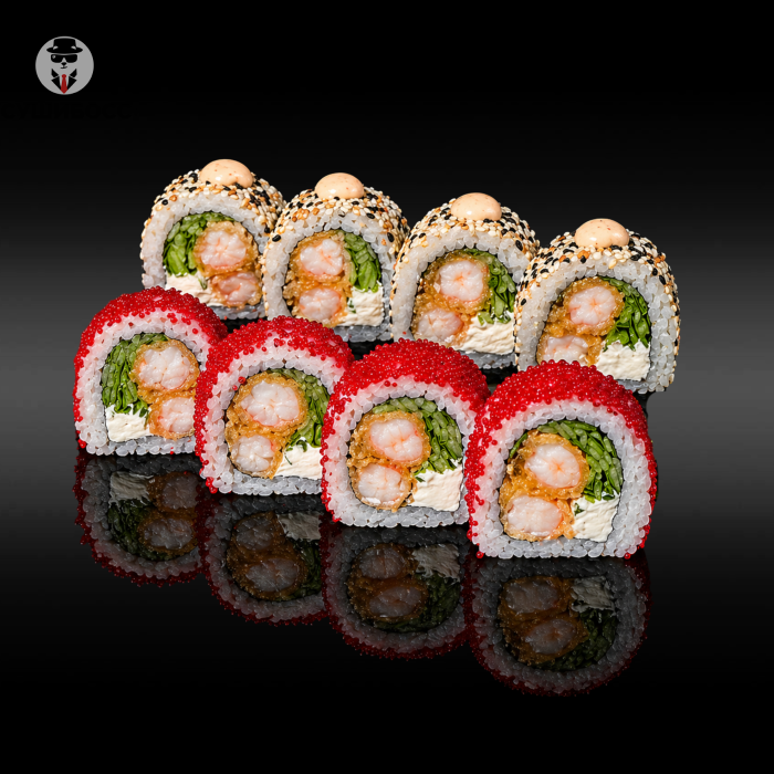 Baked Phila Roll with Shrimp